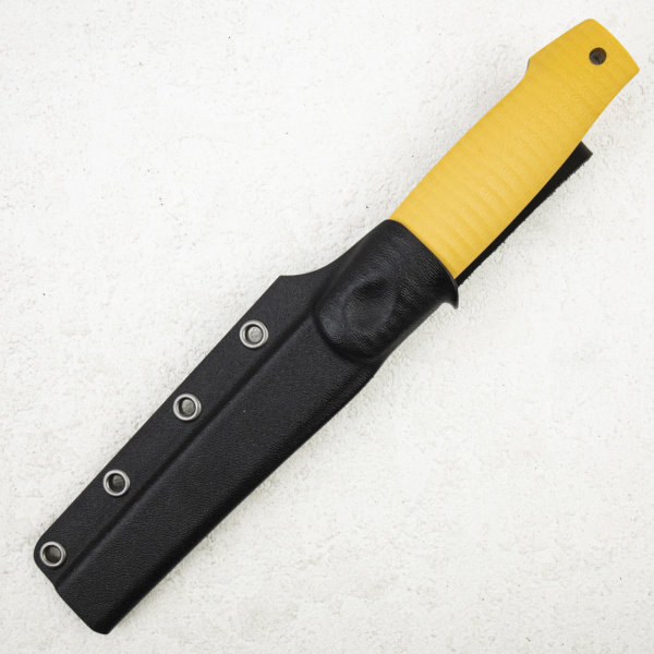 Нож OWL NORTH F Сучок, N690 CRYO, G10 Yellow, KYDEX - купить в интернет-магазине Blademan