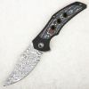 Нож WE Knife Magnetron, Damasteel, Titanium/Nebula Fat Carbon Fiber Нож WE Knife Magnetron, Damasteel, Titanium/Nebula Fat Carbon Fiber