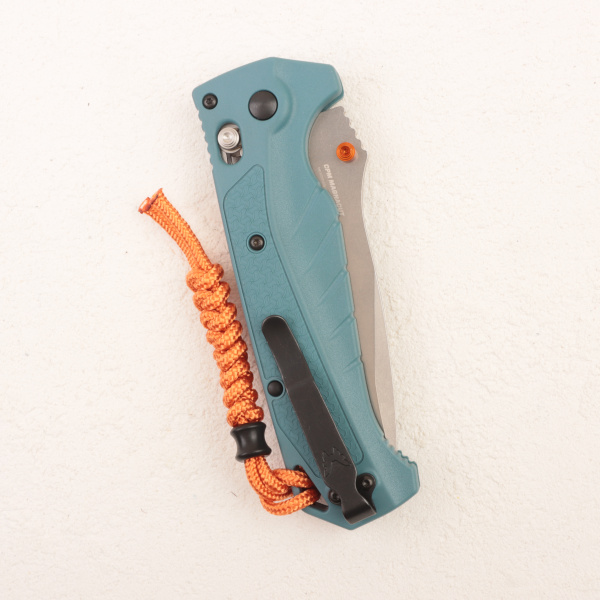 Нож Benchmade Adira, MagnaCut, Depth Blue Grivory Handle, 18060, (Water Collection)