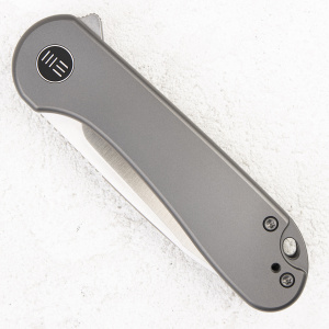 Нож WE Knife Elementum, CPM 20CV, Titanium Gray - складной туристические ножи из стали Нож WE Knife Elementum, CPM 20CV, Titanium Gray - складной туристические ножи из стали