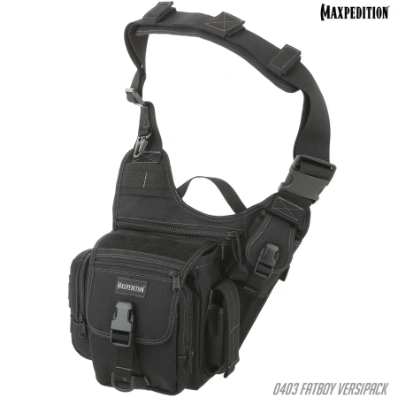 Тактическая сумка MAXPEDITION Fatboy Versipack 2.5L, Black, 0403B