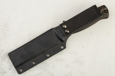 Нож OWL Hoot F, M390 Cryo, G10 Black/orange, Kydex - купить в интернет-магазине Blademan