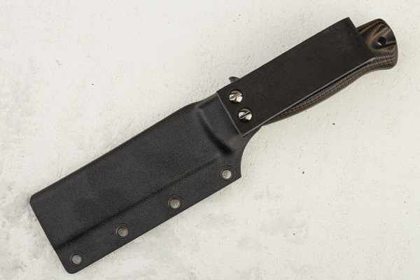 Нож OWL Hoot F, M390 Cryo, G10 Black/orange, Kydex - купить в интернет-магазине Blademan