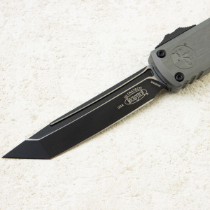 Нож Microtech Ultratech ZBP Gen III Tanto, Black, M390, Aluminum Natural Clear, 1123-1 NC