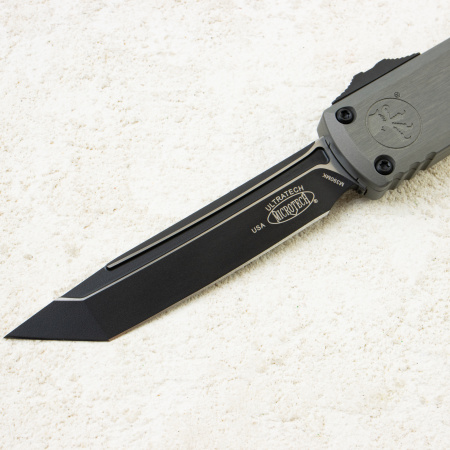 Нож Microtech Ultratech ZBP Gen III Tanto, Black, M390, Aluminum Natural Clear, 1123-1 NC