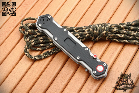 Mr.Blade Ferat, D2 Stonewash, Black G10 - купить в интернет-магазине Blademan