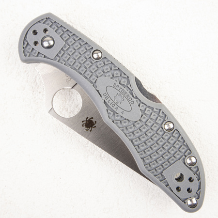 Нож Spyderco Delica, VG-10, FRN Gray, C11FPGY Нож Spyderco Delica, VG-10, FRN Gray, C11FPGY