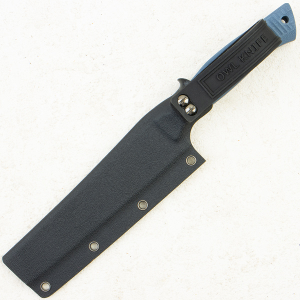 Нож OWL S130 F Универсал, N690 Cryo, G10 Navy Blue, Kydex, (Эксклюзивный цвет)