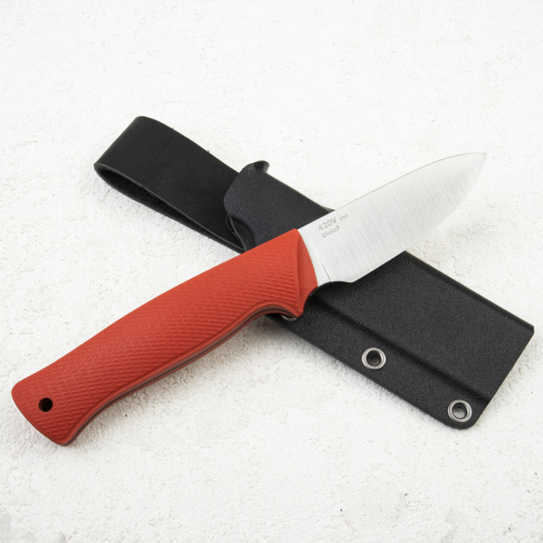 Нож OWL Ulula, 420V Cryo, G10 Red, Kydex - купить в интернет-магазине Blademan