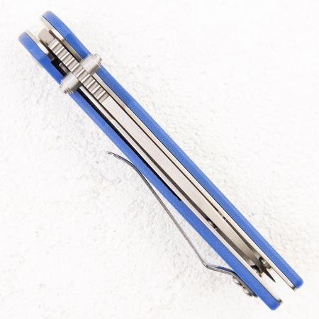 Нож QSP Parrot V2, D2, G10 Blue, QS102-D