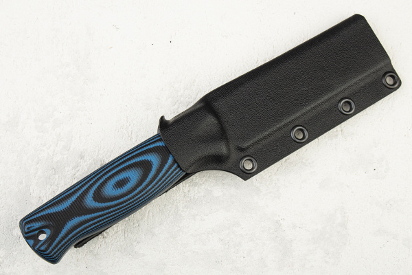 Нож OWL Hoot F, M390 Cryo, G10 Black-Blue, Kydex Classic - купить в интернет-магазине Blademan