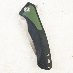 Нож Petrified Fish Pub, D2, Satin, G10 Green/Black Handle, PF838GRS Нож Petrified Fish Pub, D2, Satin, G10 Green/Black Handle, PF838GRS