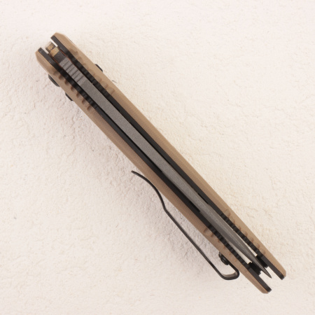 Нож Benchmade Auto Adamas, CruWear, Desert Tan G10 Handle, 2750GY-3