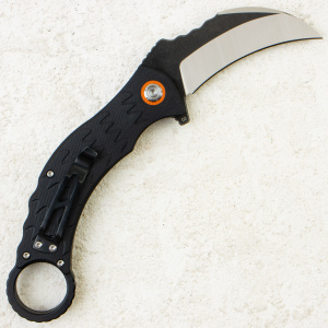 Нож-керамбит QSP Eagle, D2, G10 Black, QS120-B Нож-керамбит QSP Eagle, D2, G10 Black, QS120-B