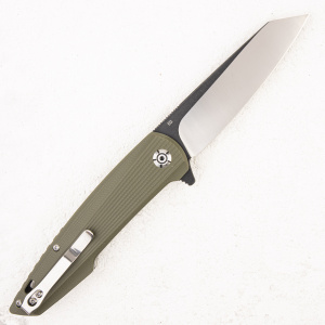 Нож QSP Phoenix, D2, G10 Green - складной туристические ножи из стали Нож QSP Phoenix, D2, G10 Green - складной туристические ножи из стали