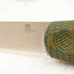 Нож OWL North F, M398 Cryo, G10 Sand/Olive, Kydex