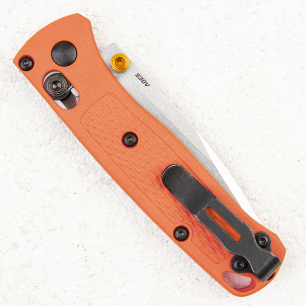 Нож Benchmade Mini Bugout 533, CPM-S30V, Grivory Orange - складной туристические ножи из стали