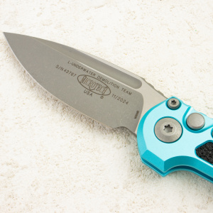 Нож Microtech L.U.D.T. Gen III, Apocalyptic, M390, Aluminum Blue, 1135-10 Нож Microtech L.U.D.T. Gen III, Apocalyptic, M390, Aluminum Blue, 1135-10