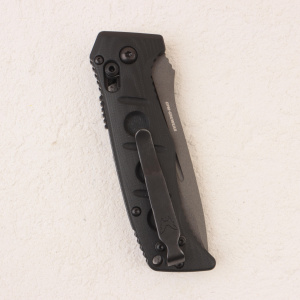 Нож Benchmade Mini Auto Adamas, CruWear, Black G10 Handle, 2730GY-1