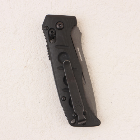 Нож Benchmade Mini Auto Adamas, CruWear, Black G10 Handle, 2730GY-1