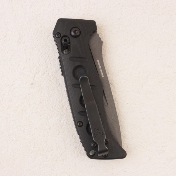 Нож Benchmade Mini Auto Adamas, CruWear, Black G10 Handle, 2730GY-1