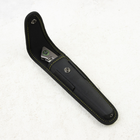 Нож CIVIVI Shawka, Satin, 14C28N, Aluminum Gray/Green Handle, Nylon Sheath, C22029B-3 Нож CIVIVI Shawka, Satin, 14C28N, Aluminum Gray/Green Handle, Nylon Sheath, C22029B-3
