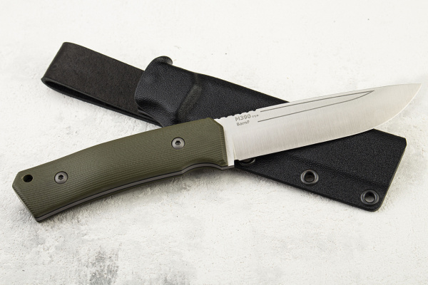 Нож OWL Barn F, M390 Cryo, G10 Olive, Kydex Classic - купить в интернет-магазине Blademan