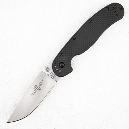 Нож Ontario Rat 1, AUS-8, Satin, Black Nylon, 8848SP