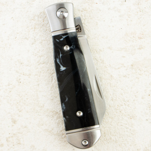 Нож QSP Jumping Jack, Satin, 14C28N, Resin Black/White Handle, QS167-C Нож QSP Jumping Jack, Satin, 14C28N, Resin Black/White Handle, QS167-C