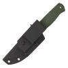 Нож HOT Knife Hoot, Cerakote Camo, D2, Micarta Green Handle, Kydex