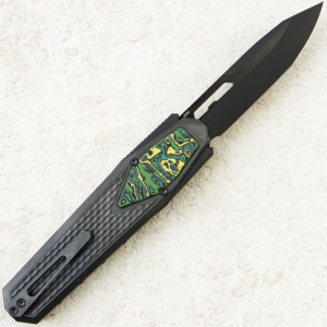 Нож Remette Swordfish Tanto, M390, Titanium Black Handle, ZL101A6