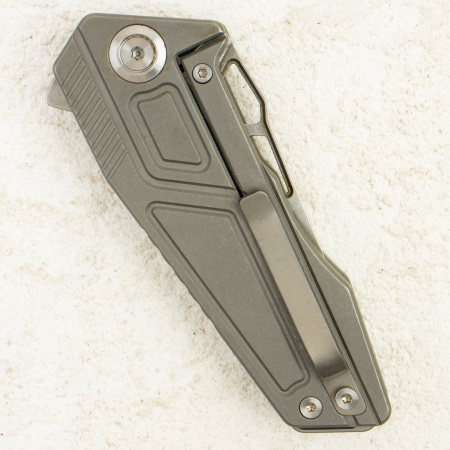 Нож Maxace Panzer, 14C28N, Titanium Gray