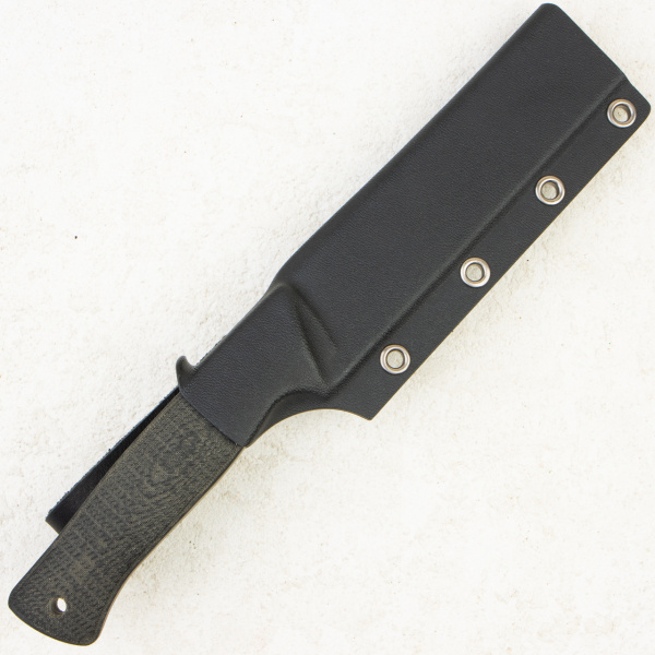 Нож OWL Ulula F, 420V Cryo, Micarta Black, Kydex
