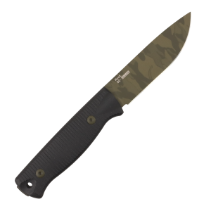 Нож HOT Knife Hoot, Cerakote Camo, D2, G10 Black Handle, Kydex