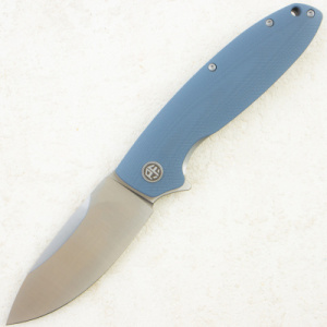 Нож Petrified Fish Terra, Satin, D2, G10 Blue Handle, PFB01BS Нож Petrified Fish Terra, Satin, D2, G10 Blue Handle, PFB01BS