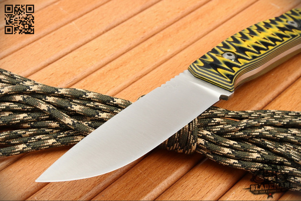 Нож OWL Barn F, Sleipner, G10 Black-Yellow, Kydex - купить в интернет-магазине Blademan