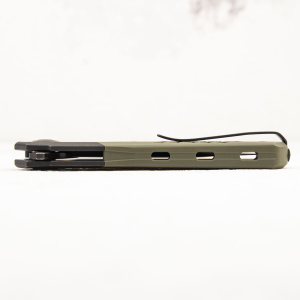 Нож WE Knife Arsenal, 20CV, Titanium Black/G10 OD Green - складной туристические ножи из стали Нож WE Knife Arsenal, 20CV, Titanium Black/G10 OD Green - складной туристические ножи из стали