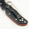 Нож Spyderco Endura 4 Thin Red Line, VG-10, FRN Black, C10FPSBKRD Нож Spyderco Endura 4 Thin Red Line, VG-10, FRN Black, C10FPSBKRD