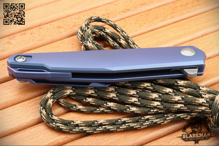 Mr.Blade Lance, M390 Satin, Titanium Purple - купить в интернет-магазине Blademan