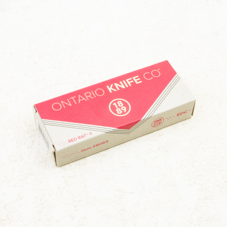 Нож Ontario Red RAT 2, S35VN, Satin, Red G10, 8064 Нож Ontario Red RAT 2, S35VN, Satin, Red G10, 8064