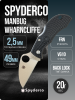 Нож Spyderco Manbug Wharncliffe, VG-10, FRN Black, MBKWP Нож Spyderco Manbug Wharncliffe, VG-10, FRN Black, MBKWP