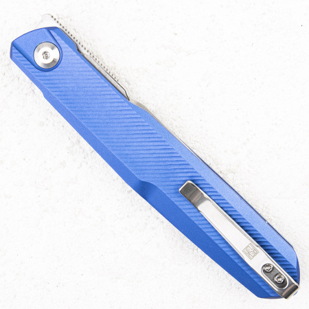 Нож Realsteel G5 Metamorph MKII Intence Blue, Front flipper, 14C28N, Алюминий - купить в интернет-магазине Blademan