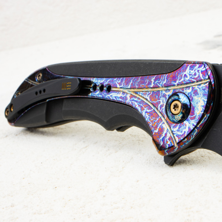 Нож WE Knife Equivik Flipper Knife, CPM 20CV, Titanium Handle, WE23020-2