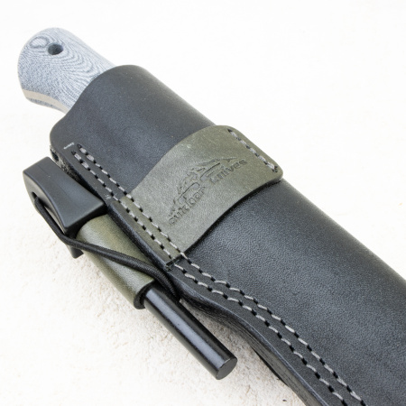 Нож N.C. Custom Forester, AUS-10, Micarta Grey, NCC043-A10SW/MC