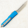 Нож Microtech UTX-85 Tanto, Stonewash, M390, Aluminum Blue, 233-10 BL Нож Microtech UTX-85 Tanto, Stonewash, M390, Aluminum Blue, 233-10 BL