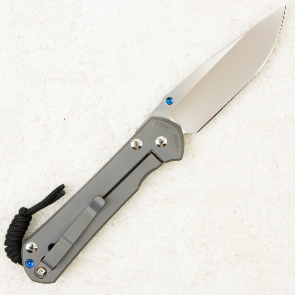 Нож Chris Reeve Large Sebenza 31 Plain, Polished CPM MagnaCut, Titanium Handle, L31-1016