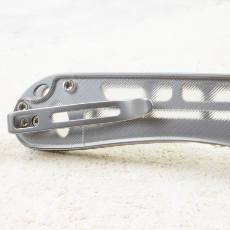 Нож CIVIVI Elementum, Satin, D2, Clear Lexan Handle, C907A-7