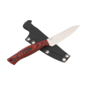Нож овощной OWL S100 F, N690 Cryo, G10 Black/Red, Kydex