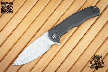 Нож CIVIVI Praxis, Damascus, G10 Black - купить в интернет-магазине Blademan
