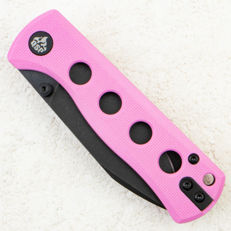 Нож QSP Canary Folder, 14C28N, Pink G10 Handle, QS150-H2